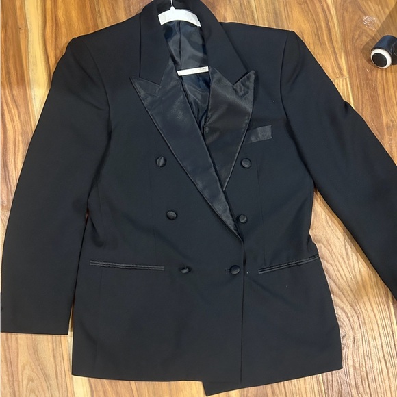 Giorgio capelli Classic Black Double-Breasted Men's Blazer